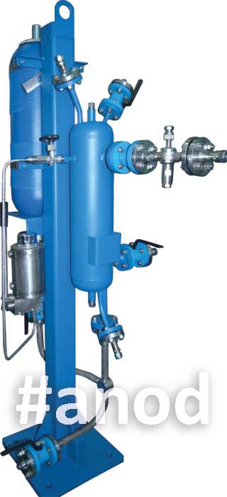 VESSEL SBTU11 FOR MECHANICAL SEALS WITH HYDROACCUMULATOR